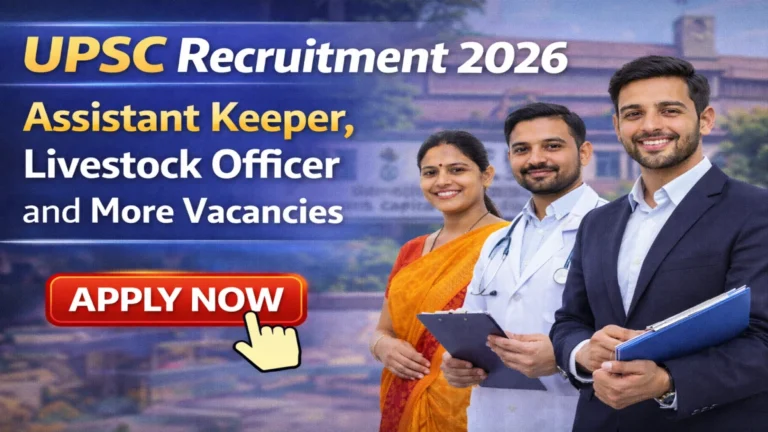 upsc-recruitment-2026-apply-online-for-16-assistant-keeper-livestock-officer-and-more-p-69d8c861e4727928374-1200-768x432 UPSC Recruitment 2026 - Apply Online for 16 Assistant Keeper, Livestock Officer and More Posts